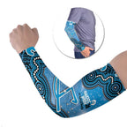 Adelaide Strikers NAIDOC Week 2026 Custom Arm Sleeves 50 Years Deadly Indigenous Art Glitter Effect