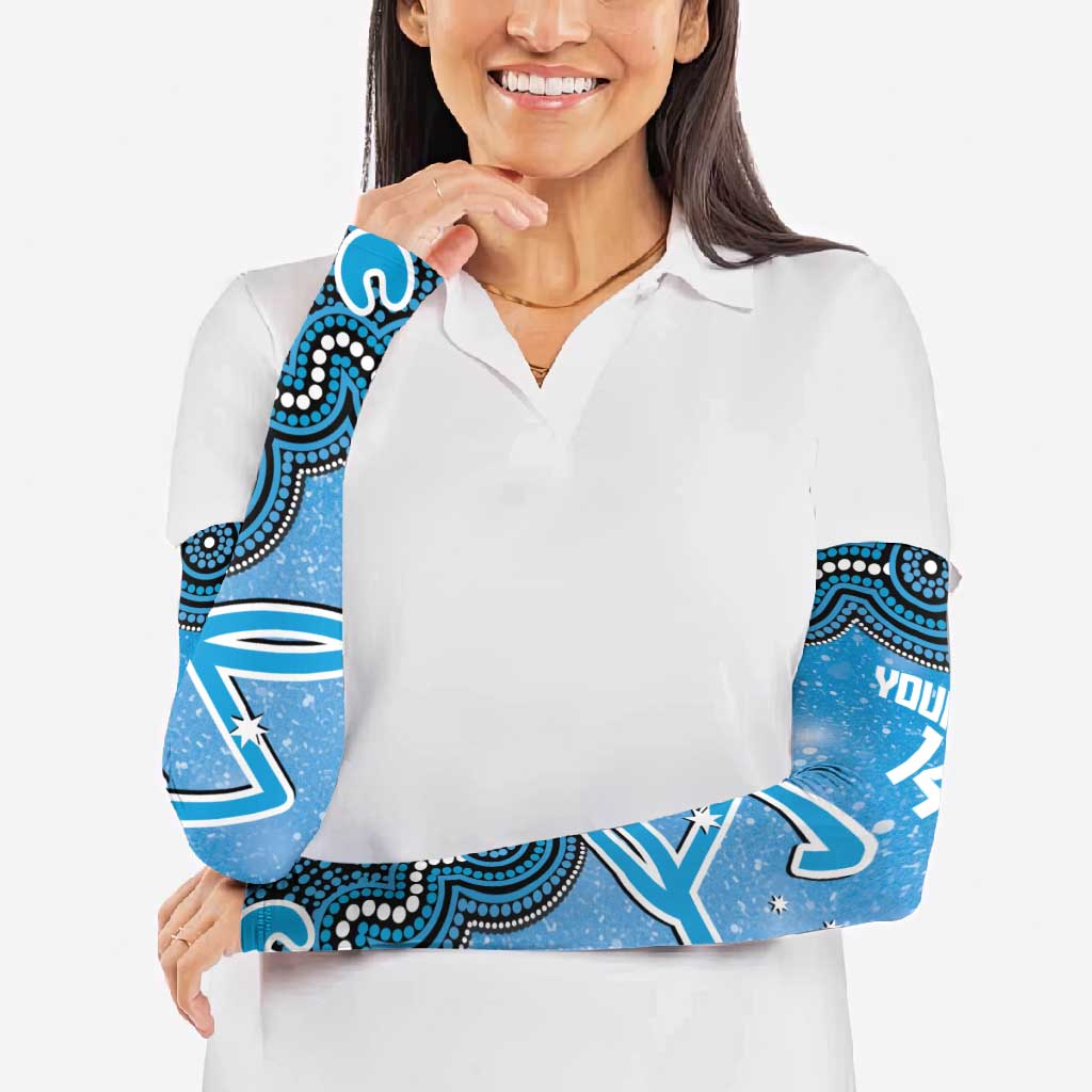 Adelaide Strikers NAIDOC Week 2026 Custom Arm Sleeves 50 Years Deadly Indigenous Art Glitter Effect