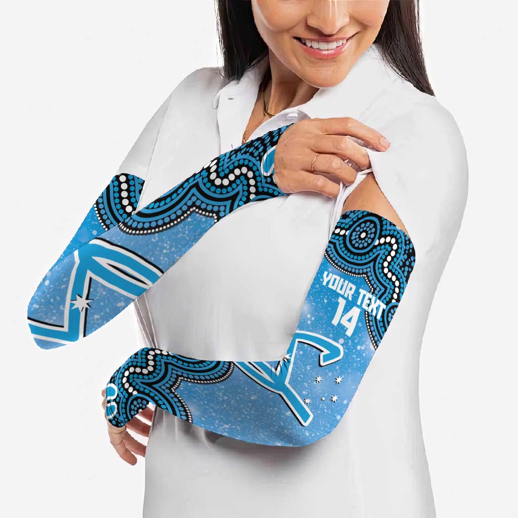 Adelaide Strikers NAIDOC Week 2026 Custom Arm Sleeves 50 Years Deadly Indigenous Art Glitter Effect