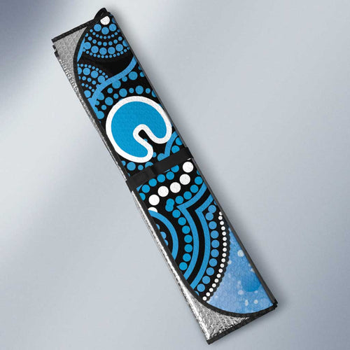 Adelaide Strikers NAIDOC Week 2026 Custom Auto Sun Shade 50 Years Deadly Indigenous Art Glitter Effect