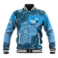 Adelaide Strikers NAIDOC Week 2026 Custom Baseball Jacket 50 Years Deadly Indigenous Art Glitter Effect