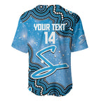 Adelaide Strikers NAIDOC Week 2026 Custom Baseball Jersey 50 Years Deadly Indigenous Art Glitter Effect