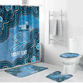 Adelaide Strikers NAIDOC Week 2026 Custom Bathroom Set 50 Years Deadly Indigenous Art Glitter Effect