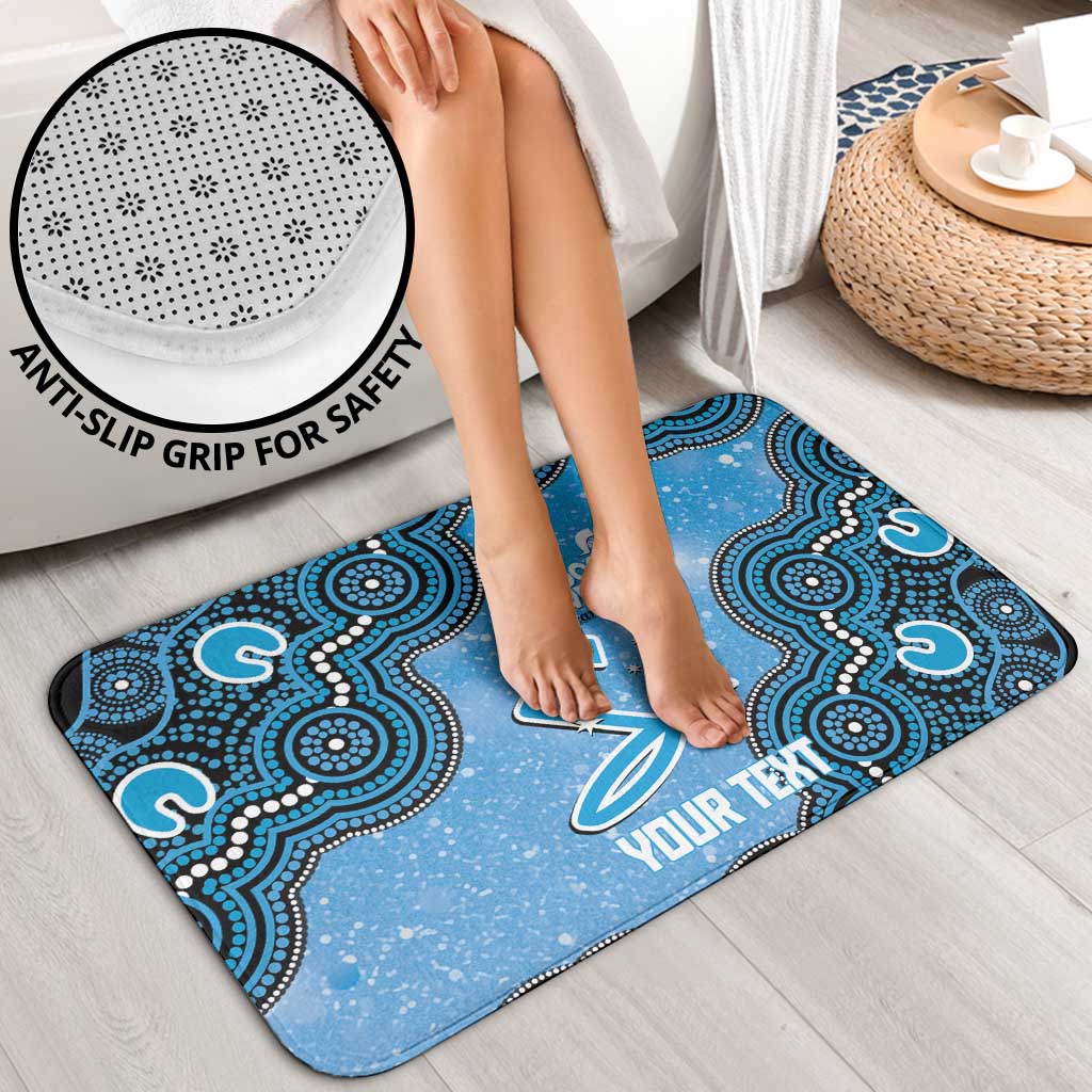 Adelaide Strikers NAIDOC Week 2026 Custom Bathroom Set 50 Years Deadly Indigenous Art Glitter Effect