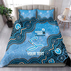 Adelaide Strikers NAIDOC Week 2026 Custom Bedding Set 50 Years Deadly Indigenous Art Glitter Effect