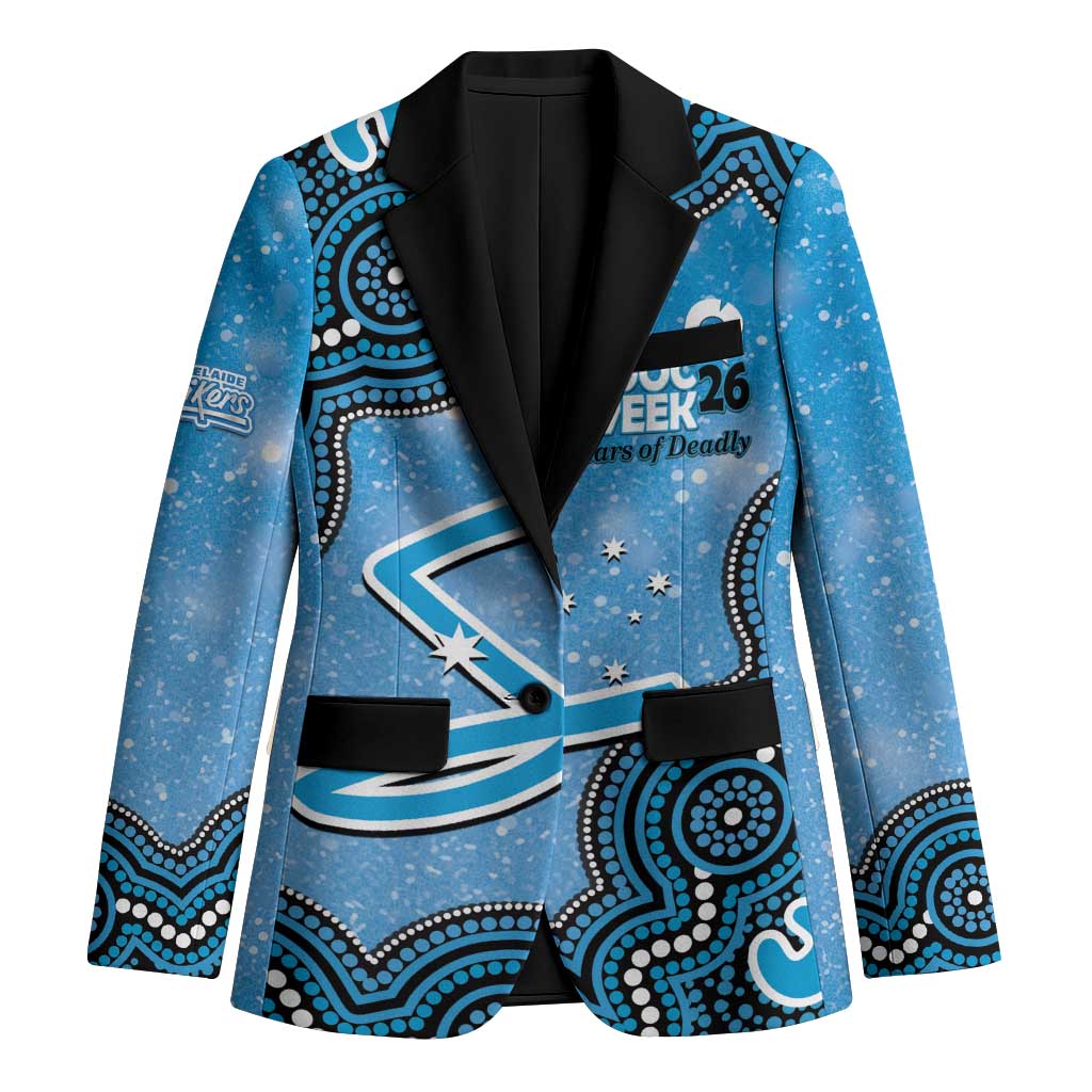 Adelaide Strikers NAIDOC Week 2026 Custom Blazer 50 Years Deadly Indigenous Art Glitter Effect