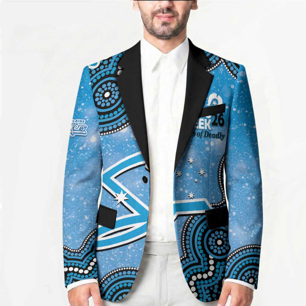 Adelaide Strikers NAIDOC Week 2026 Custom Blazer 50 Years Deadly Indigenous Art Glitter Effect