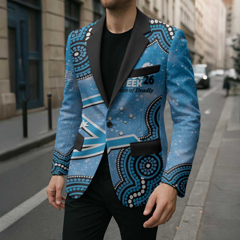 Adelaide Strikers NAIDOC Week 2026 Custom Blazer 50 Years Deadly Indigenous Art Glitter Effect
