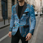 Adelaide Strikers NAIDOC Week 2026 Custom Blazer 50 Years Deadly Indigenous Art Glitter Effect