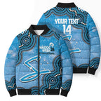 Adelaide Strikers NAIDOC Week 2026 Custom Bomber Puffer Jacket 50 Years Deadly Indigenous Art Glitter Effect