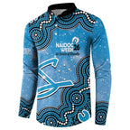 Adelaide Strikers NAIDOC Week 2026 Custom Button Sweatshirt 50 Years Deadly Indigenous Art Glitter Effect
