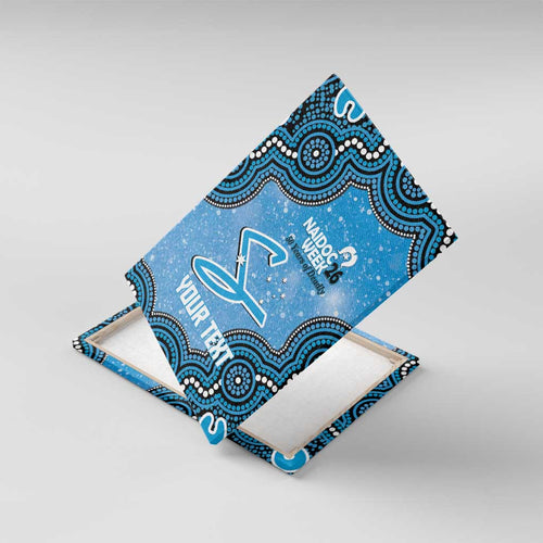 Adelaide Strikers NAIDOC Week 2026 Custom Canvas Wall Art 50 Years Deadly Indigenous Art Glitter Effect