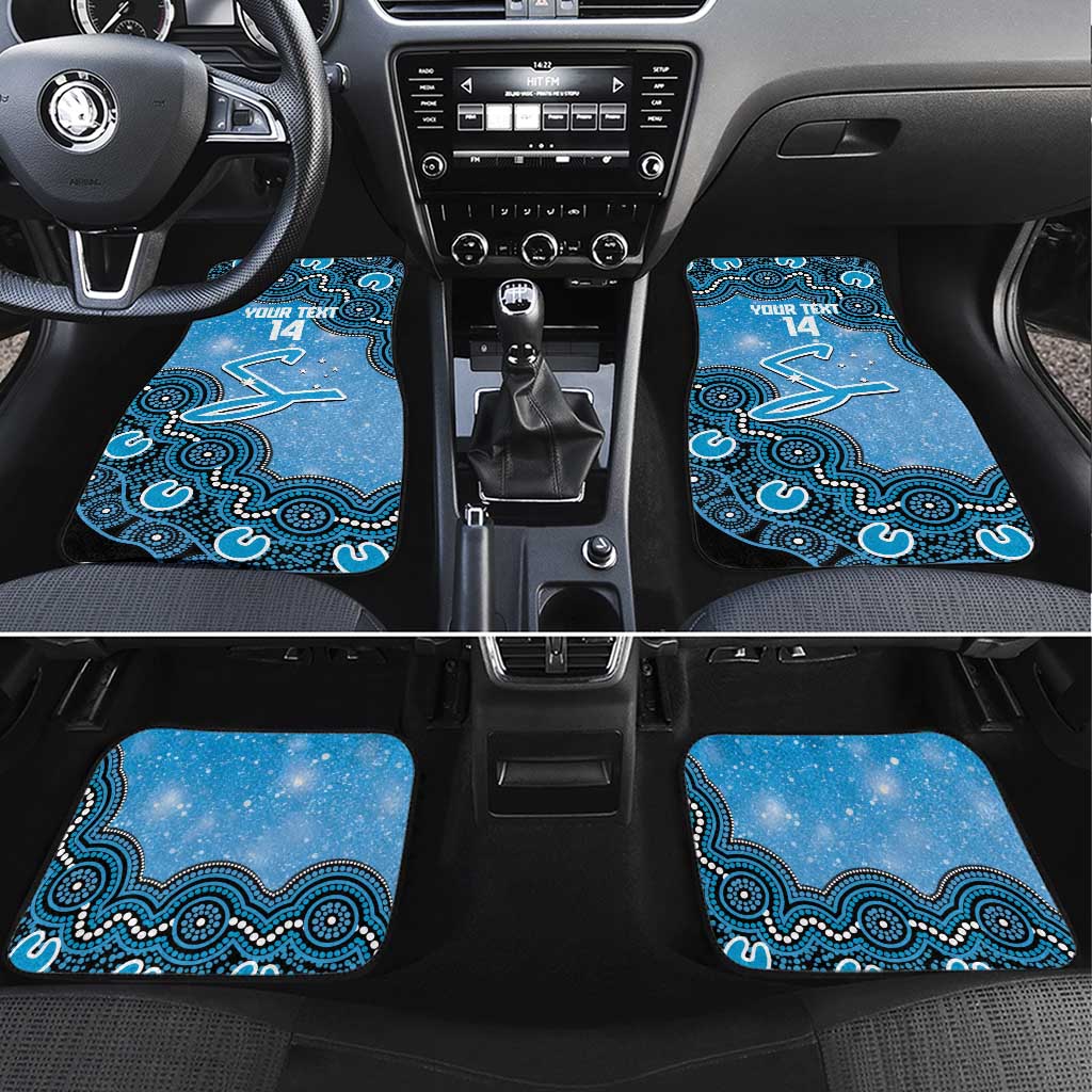 Adelaide Strikers NAIDOC Week 2026 Custom Car Mats 50 Years Deadly Indigenous Art Glitter Effect