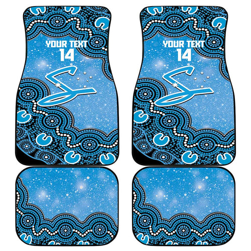 Adelaide Strikers NAIDOC Week 2026 Custom Car Mats 50 Years Deadly Indigenous Art Glitter Effect