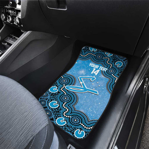 Adelaide Strikers NAIDOC Week 2026 Custom Car Mats 50 Years Deadly Indigenous Art Glitter Effect