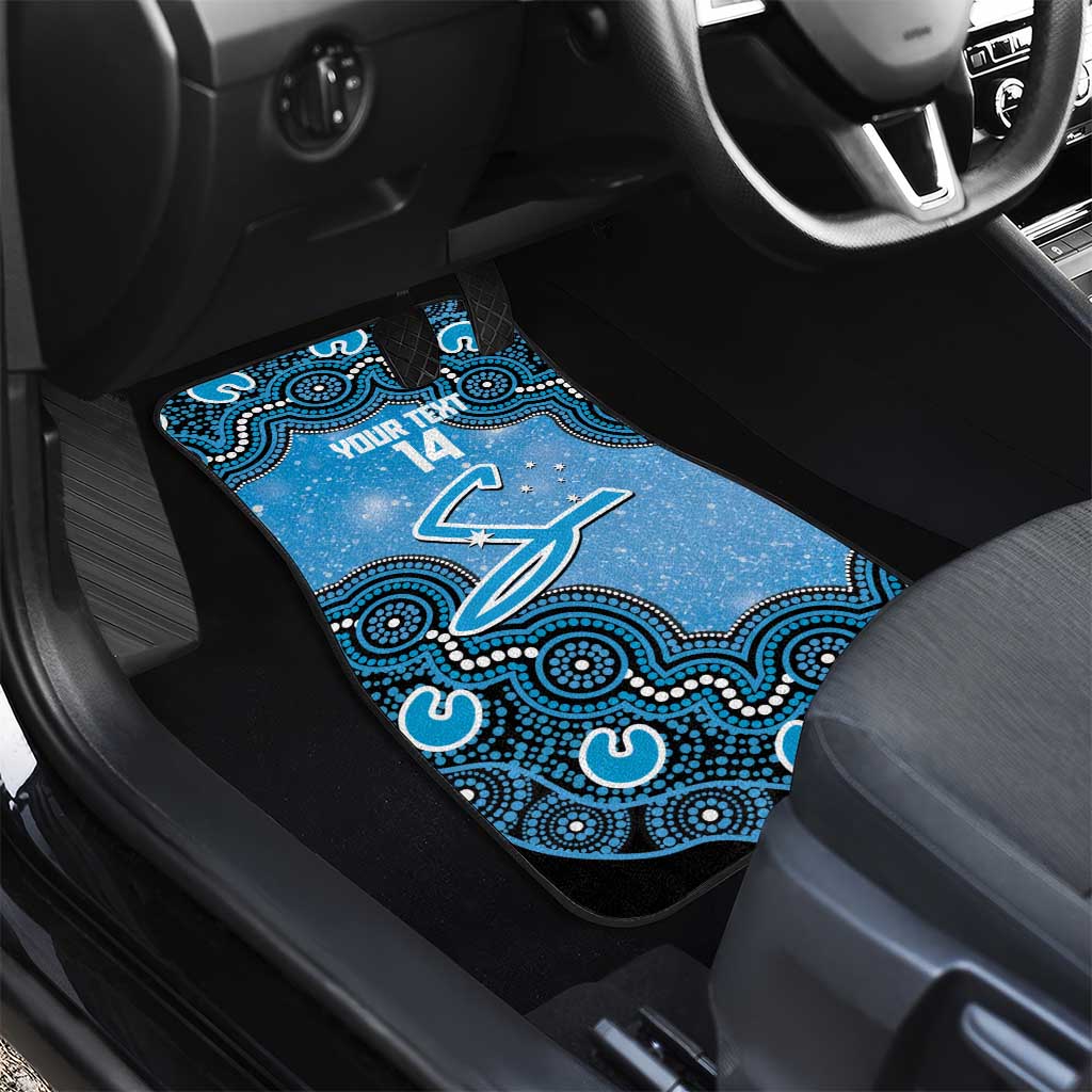 Adelaide Strikers NAIDOC Week 2026 Custom Car Mats 50 Years Deadly Indigenous Art Glitter Effect