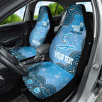 Adelaide Strikers NAIDOC Week 2026 Custom Car Seat Cover 50 Years Deadly Indigenous Art Glitter Effect