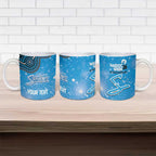 Adelaide Strikers NAIDOC Week 2026 Custom Ceramic Mug 50 Years Deadly Indigenous Art Glitter Effect