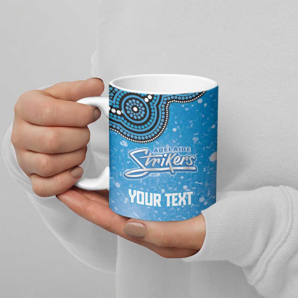 Adelaide Strikers NAIDOC Week 2026 Custom Ceramic Mug 50 Years Deadly Indigenous Art Glitter Effect