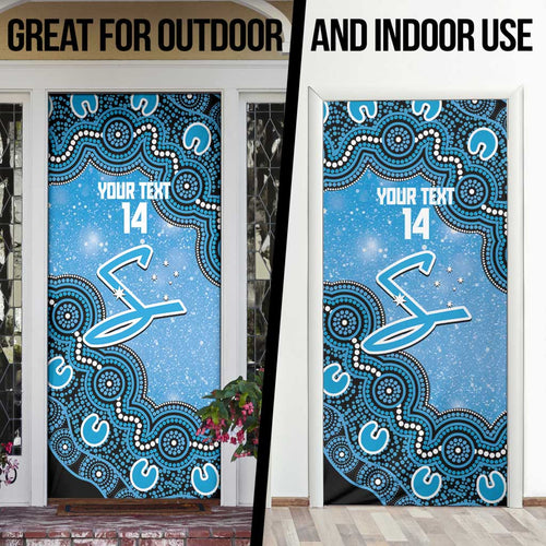 Adelaide Strikers NAIDOC Week 2026 Custom Door Cover 50 Years Deadly Indigenous Art Glitter Effect