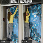 Adelaide Strikers NAIDOC Week 2026 Custom Door Cover 50 Years Deadly Indigenous Art Glitter Effect