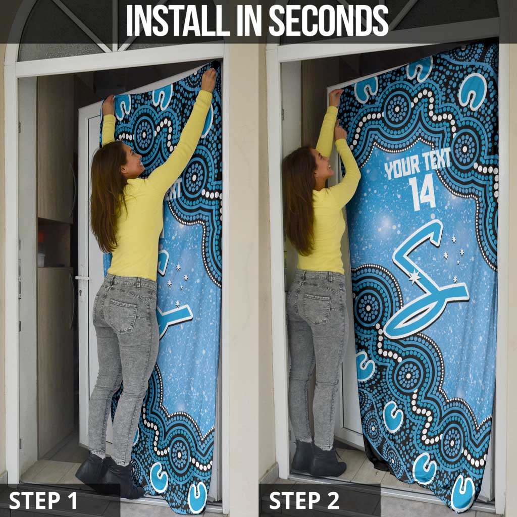Adelaide Strikers NAIDOC Week 2026 Custom Door Cover 50 Years Deadly Indigenous Art Glitter Effect