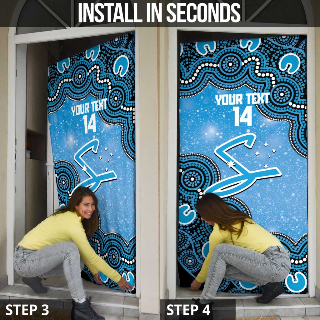 Adelaide Strikers NAIDOC Week 2026 Custom Door Cover 50 Years Deadly Indigenous Art Glitter Effect