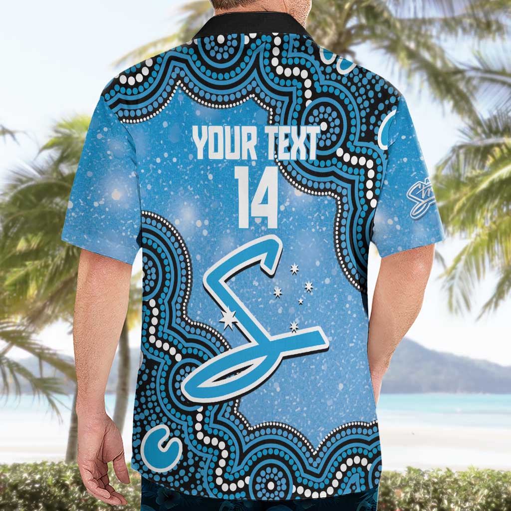 Adelaide Strikers NAIDOC Week 2026 Custom Hawaiian Shirt 50 Years Deadly Indigenous Art Glitter Effect