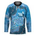 Adelaide Strikers NAIDOC Week 2026 Custom Hockey Jersey 50 Years Deadly Indigenous Art Glitter Effect