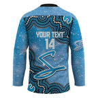 Adelaide Strikers NAIDOC Week 2026 Custom Hockey Jersey 50 Years Deadly Indigenous Art Glitter Effect