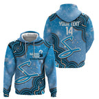 Adelaide Strikers NAIDOC Week 2026 Custom Hoodie 50 Years Deadly Indigenous Art Glitter Effect