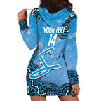 Adelaide Strikers NAIDOC Week 2026 Custom Hoodie Dress 50 Years Deadly Indigenous Art Glitter Effect