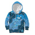 Adelaide Strikers NAIDOC Week 2026 Custom Kid Hoodie 50 Years Deadly Indigenous Art Glitter Effect