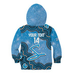 Adelaide Strikers NAIDOC Week 2026 Custom Kid Hoodie 50 Years Deadly Indigenous Art Glitter Effect