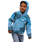 Adelaide Strikers NAIDOC Week 2026 Custom Kid Hoodie 50 Years Deadly Indigenous Art Glitter Effect