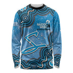 Adelaide Strikers NAIDOC Week 2026 Custom Long Sleeve Shirt 50 Years Deadly Indigenous Art Glitter Effect