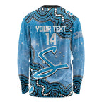 Adelaide Strikers NAIDOC Week 2026 Custom Long Sleeve Shirt 50 Years Deadly Indigenous Art Glitter Effect