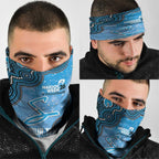 Adelaide Strikers NAIDOC Week 2026 Custom Neck Gaiter 50 Years Deadly Indigenous Art Glitter Effect