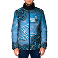 Adelaide Strikers NAIDOC Week 2026 Custom Padded Jacket 50 Years Deadly Indigenous Art Glitter Effect