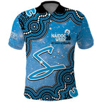 Adelaide Strikers NAIDOC Week 2026 Custom Polo Shirt 50 Years Deadly Indigenous Art Glitter Effect
