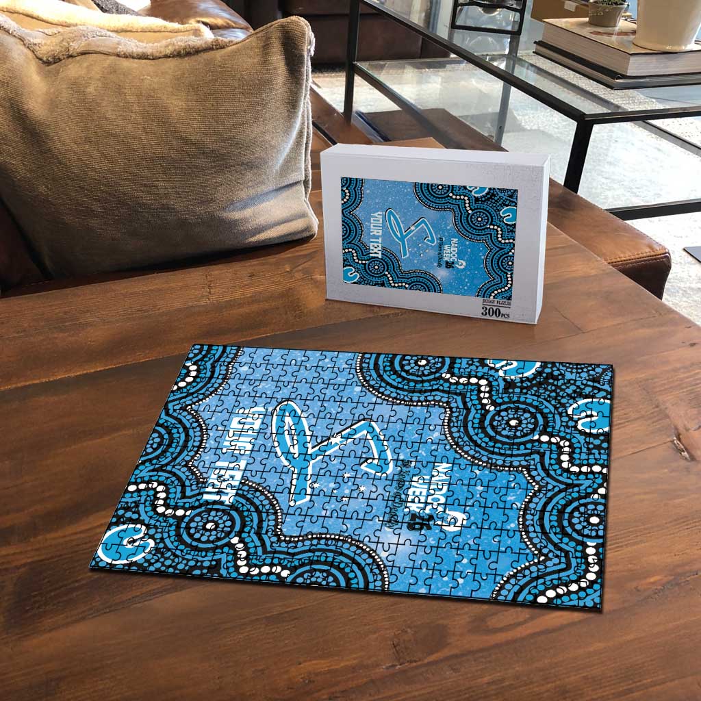 Adelaide Strikers NAIDOC Week 2026 Custom Puzzle 50 Years Deadly Indigenous Art Glitter Effect