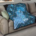 Adelaide Strikers NAIDOC Week 2026 Custom Quilt 50 Years Deadly Indigenous Art Glitter Effect