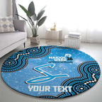 Adelaide Strikers NAIDOC Week 2026 Custom Round Carpet 50 Years Deadly Indigenous Art Glitter Effect