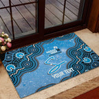 Adelaide Strikers NAIDOC Week 2026 Custom Rubber Doormat 50 Years Deadly Indigenous Art Glitter Effect