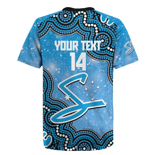 Adelaide Strikers NAIDOC Week 2026 Custom Rugby Jersey 50 Years Deadly Indigenous Art Glitter Effect