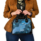 Adelaide Strikers NAIDOC Week 2026 Custom Shoulder Handbag 50 Years Deadly Indigenous Art Glitter Effect