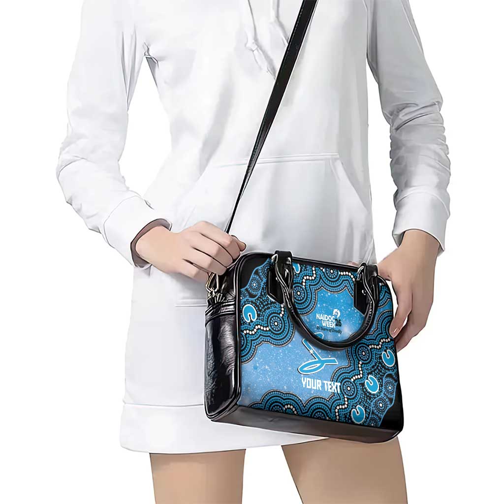 Adelaide Strikers NAIDOC Week 2026 Custom Shoulder Handbag 50 Years Deadly Indigenous Art Glitter Effect