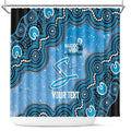 Adelaide Strikers NAIDOC Week 2026 Custom Shower Curtain 50 Years Deadly Indigenous Art Glitter Effect