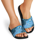 Adelaide Strikers NAIDOC Week 2026 Custom Slide Sandals 50 Years Deadly Indigenous Art Glitter Effect