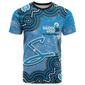 Adelaide Strikers NAIDOC Week 2026 Custom T Shirt 50 Years Deadly Indigenous Art Glitter Effect